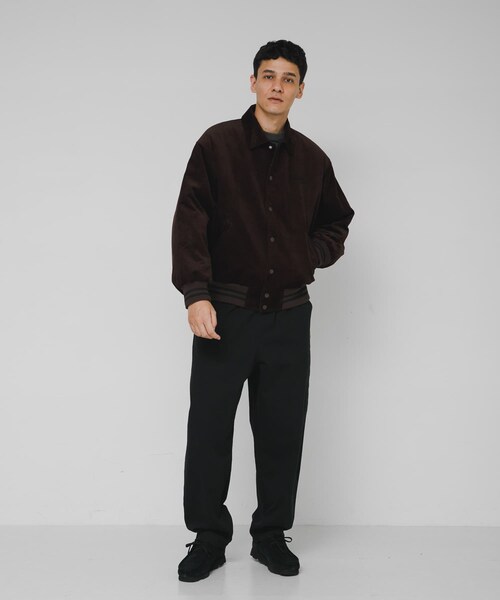 URBAN RESEARCH Sonny Label（アーバンリサーチサニーレーベル）の「『別注』GEM SPORTSWEAR×Sonny Label　コーデュロイパデッドブルゾン（ブルゾン・メンズ・ダークブラウン/ネイビー・M/L）」の16枚目の写真