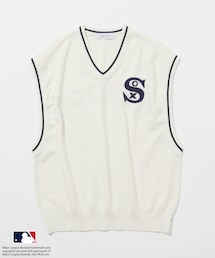 ADAM ET ROPE' | 【MLB COLLECTION BY JUN】クラシックロゴニットベスト(ベスト)