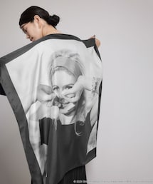 ROPE' | 【Brigitte Bardot×ROPE'・コラボ】プリントシルクスカーフ/Lサイズ(バンダナ/スカーフ)