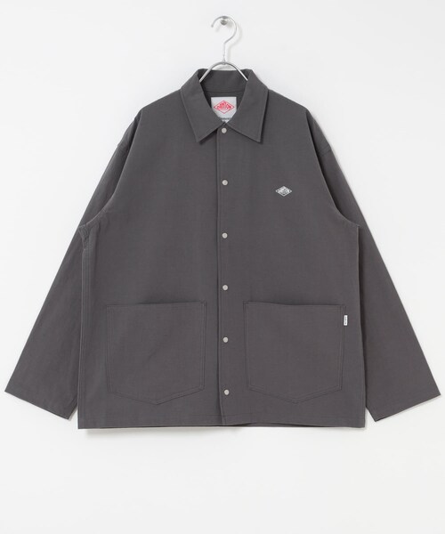 URBAN RESEARCH DOORS(アーバンリサーチドアーズ)の「DANTON COVERALL SHIRTS(シャツ/ブラウス・メンズ・LT.BEIGE/CHARCOAL/YELLOW/NAVY・38/40/42)」の9枚目の写真