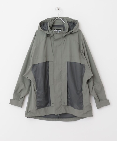 EKAL（エカル）の「別注ナイロンメッシュブルゾン（ブルゾン・レディース・BEIGE/F GREY・S/M）」の17枚目の写真