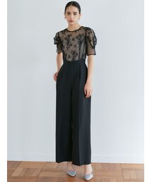 LAGUNAMOON | LADYパネルレースドッキングコンビネゾン(パンツドレス)