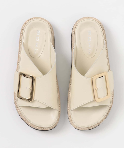 URBAN RESEARCH ROSSO（アーバンリサーチロッソ）の「ワイドベルトサンダル（サンダル・レディース・OFFWHITE・36/37/38）」の10枚目の写真