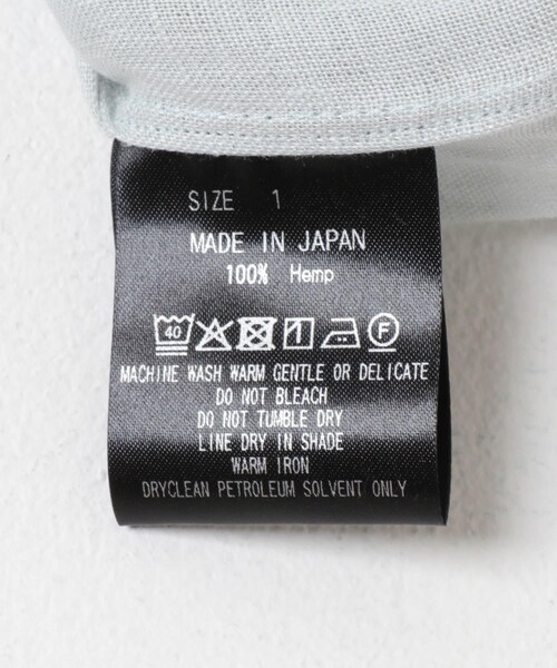 URBAN RESEARCH(アーバンリサーチ)の「MARKAWARE COMFORT FIT OPEN COLLAR(シャツ/ブラウス・メンズ・TAUPE/ICE/BLACK・1/2)」の20枚目の写真