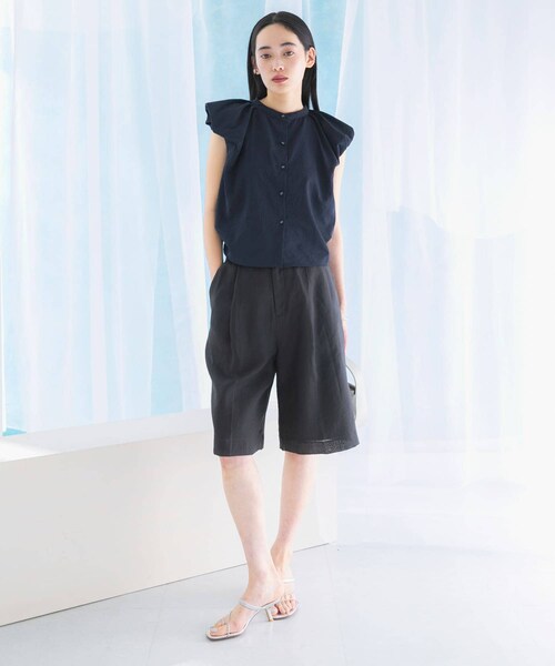 URBAN RESEARCH ROSSO（アーバンリサーチロッソ）の「パフスリーブブラウス（シャツ/ブラウス・レディース・BRICK/OFF WHITE/NAVY・FREE）」の21枚目の写真