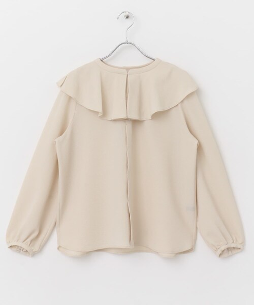 URBAN RESEARCH ROSSO（アーバンリサーチロッソ）の「楊柳フリルブラウス（シャツ/ブラウス・レディース・blue/white/beige・FREE）」の17枚目の写真