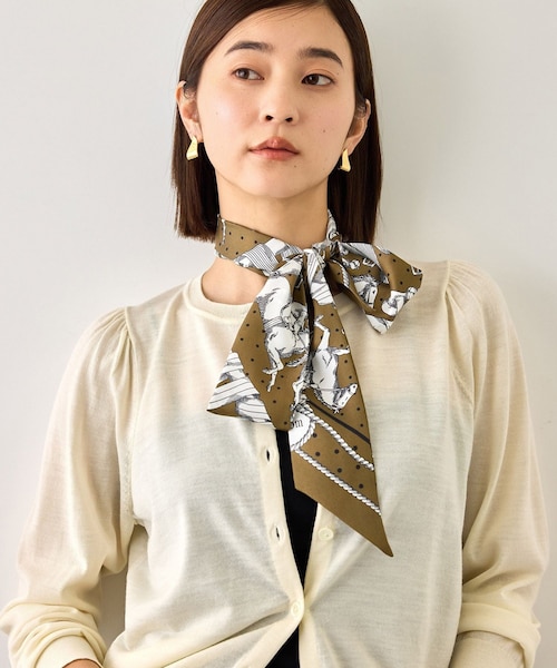 ROPE'(ロペ)の「【J'aDoRe・一部店舗限定サイズ】ギャザースリーブニットカーディガン/一部J'aDoRe限定カラー・イージーケア(カーディガン/ボレロ・レディース・グレー/オフホワイト/グリーン/カーキ/ネイビー/レッド/ピンク・36/38)」の1枚目の写真