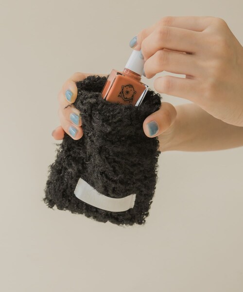 SMELLY（スメリー）の「ワンタッチフラットポーチ（ポーチ・レディース・L.GRY/IVO/GRY/BLK/MOC・M/S）」の15枚目の写真