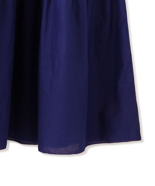 ADAM ET ROPE'(アダムエロペ)の「【AAYUSHI for ADAM ET ROPE'】別注Cotton voile long dress(ワンピース・レディース・ブラック/ブルー/ピンク・F)」の14枚目の写真