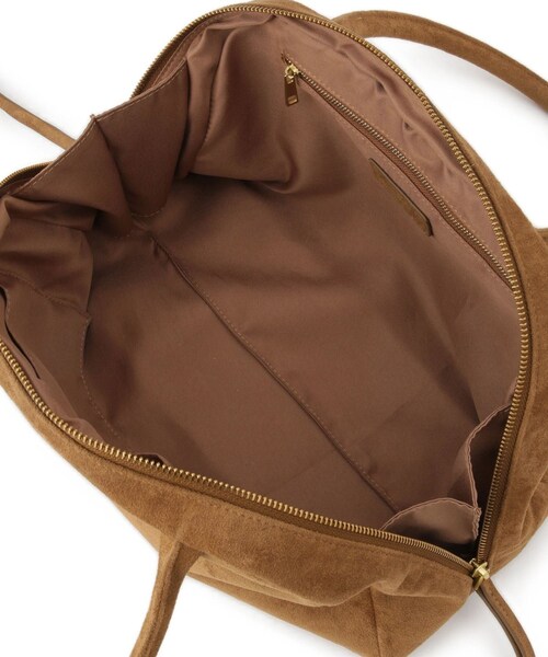 ADAM ET ROPE'(アダムエロペ)の「【EC限定】スウェードライクソフトミドルボストン(ボストンバッグ・レディース・キャメル/カーキ・F)」の20枚目の写真