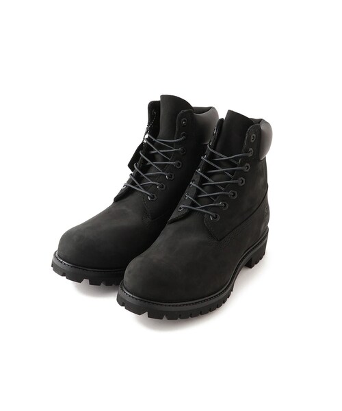 JUNRED（ジュンレッド）の「【Timberland/ティンバーランド】6in Premium Boots WP/ 6インチ プレミアム ウォータープルーフ ブーツ（ブーツ・メンズ・ブラック・26/27/28）」の2枚目の写真