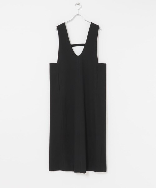 URBAN RESEARCH DOORS（アーバンリサーチドアーズ）の「FORK&SPOON　ウールライクジャンパースカート（ワンピース・レディース・BLACK/TOPCCL・1/2）」の17枚目の写真