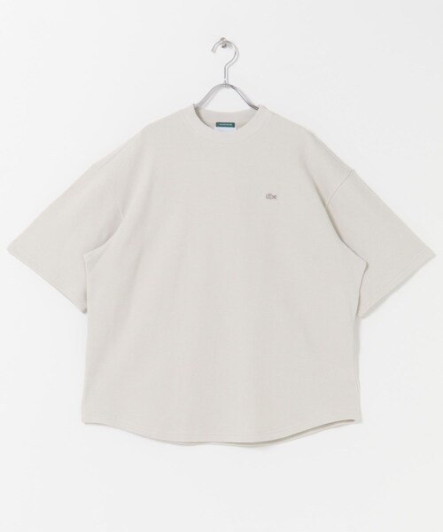 URBAN RESEARCH DOORS（アーバンリサーチドアーズ）の「『別注』LACOSTE×DOORS　THICK PIQUE ROUND SHORT-SLEEVE（Tシャツ/カットソー・メンズ・HAMMAM/ABYSS BLUE/BIRCH/BLACK BIRD・3/4/5）」の13枚目の写真