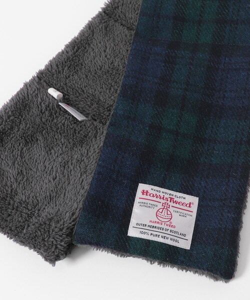 URBAN RESEARCH Sonny Label（アーバンリサーチサニーレーベル）の「HARRIS TWEED中綿マフラー（マフラー・メンズ・チャコール/ネイビー/ブラウン・One）」の17枚目の写真