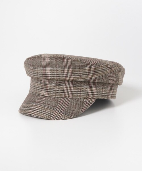 SENSE OF PLACE by URBAN RESEARCH（センスオブプレイスバイアーバンリサーチ）の「コンパクトキャスケット（キャスケット・レディース・KHAKI/BLACK/BEIGE/CHECK・one）」の14枚目の写真
