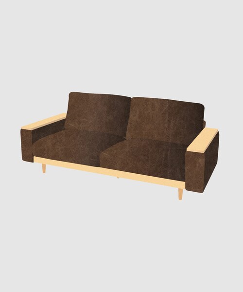 BOTHY Clubhouse Sofa 3P Leather Order M Series