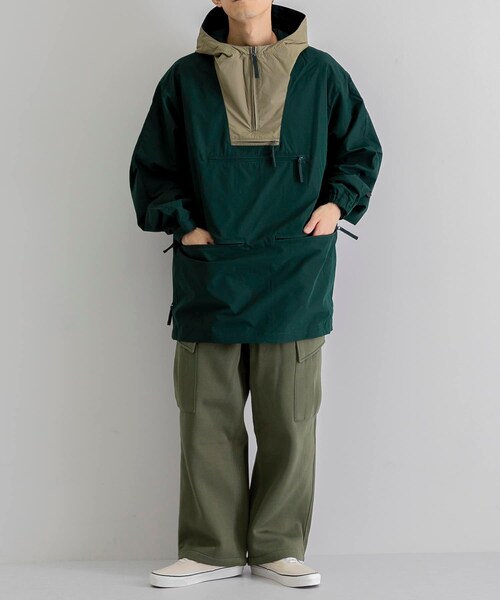 URBAN RESEARCH(アーバンリサーチ)の「DAIWA PIER39 TECH ANORAK PARKA(マウンテンパーカー・メンズ・GREEN/BLACK・M/L)」の11枚目の写真