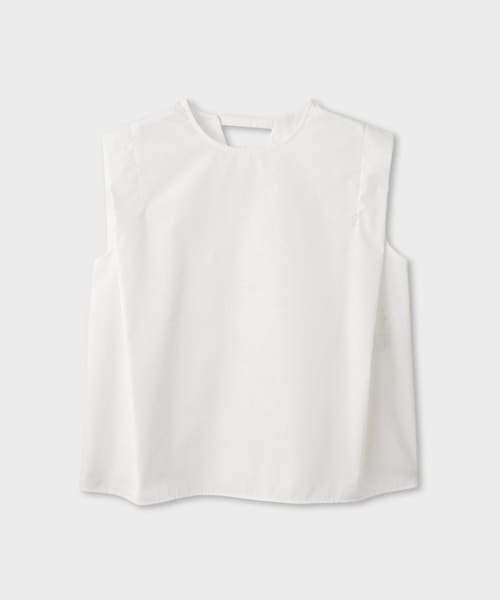 ROPE'（ロペ）の「【一部店舗限定】【REALM（レルム）】FORM BLOUSE｜タックブラウス　26SS（シャツ/ブラウス・レディース・ホワイト/ベージュ・38）」の2枚目の写真