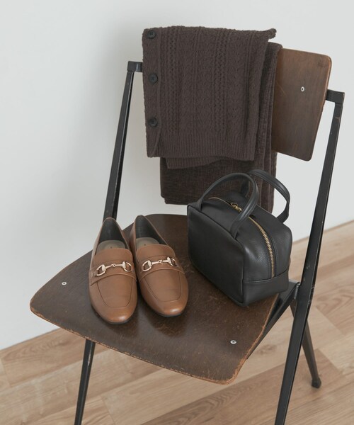 URBAN RESEARCH DOORS（アーバンリサーチドアーズ）の「ビット付きローファー（パンプス・レディース・CAMELBROWN/BLACK・36/37/38）」の14枚目の写真