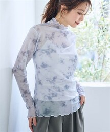 nissen | シアープリントカットソーインナー【OtonaSMILE】(Tシャツ/カットソー)