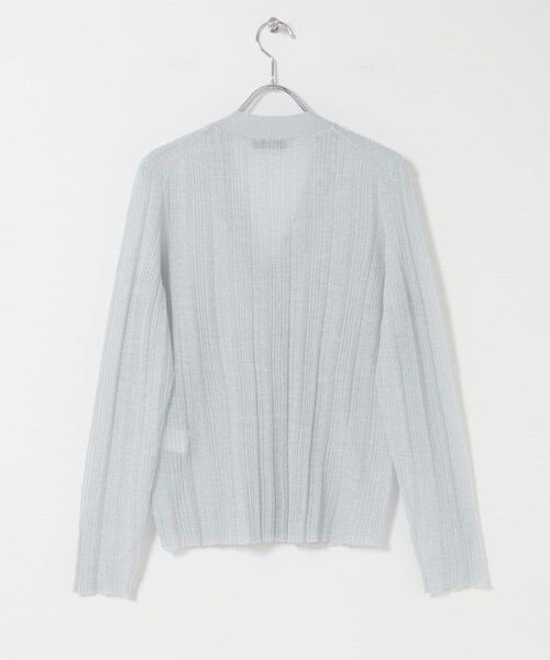 URBAN RESEARCH ROSSO（アーバンリサーチロッソ）の「Torrazzo Donna　COOL TOUCH V-NECK KNIT（カーディガン/ボレロ・レディース・IVORY/LGRAY・Free）」の8枚目の写真