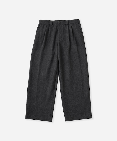 Saturdays NYC(サタデーズ ニューヨークシティ )の「George Wool Wide Two Tuck Pant(その他パンツ・レディース・ブラック・L/M/S/XL/XS)」の5枚目の写真