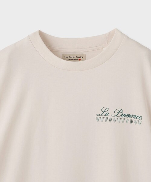 ROPE'(ロペ)の「【Les Petits Basics(ル プティ ベーシック)】 RELAXED FIT T-SHIRTS|カットソー(Tシャツ/カットソー・レディース・オフホワイト・S)」の5枚目の写真