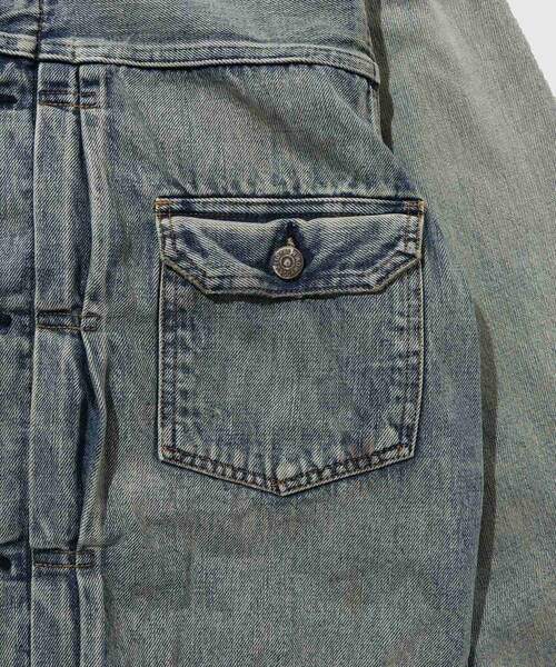 【BOWWOW/バウワウ】BLANKET LINED DENIM JK AGING