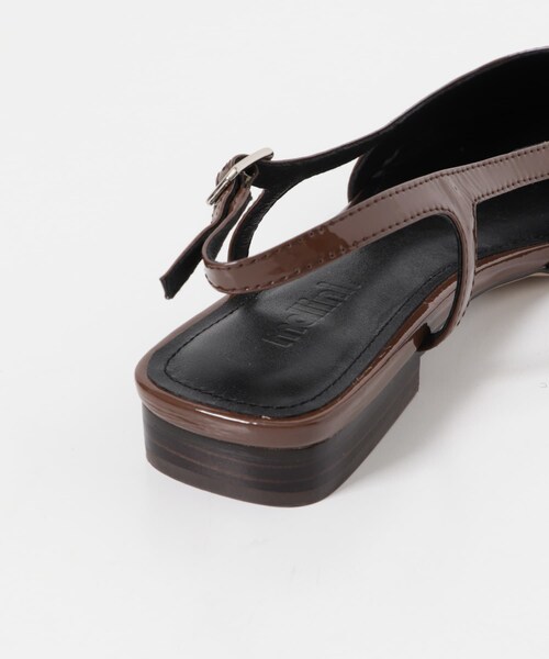 URBAN RESEARCH ROSSO（アーバンリサーチロッソ）の「Mollini　エナメルフラットシューズ（その他シューズ・レディース・BLACK/CHOC・36/37/38）」の13枚目の写真