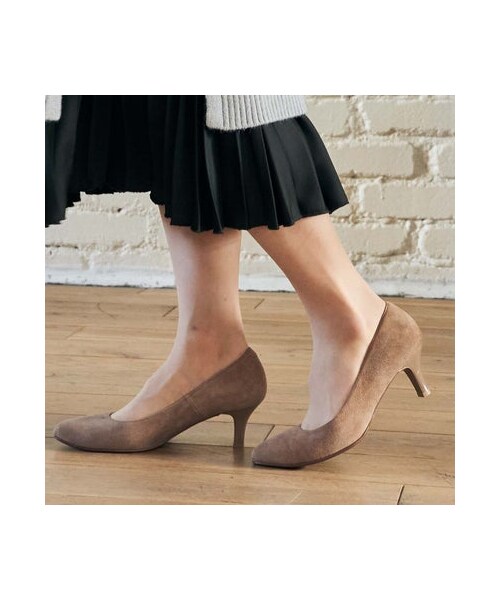 Riz raffinee(リズラフィーネ)の「リズ ラフィーネ Riz raffinee アーモンドトゥパンプス (パンプス・レディース・BL/BGS/BUS/PKS/BG・220/22cm/225/22.5cm/230/23cm/235/23.5cm/240/24cm/245/24.5cm)」の18枚目の写真