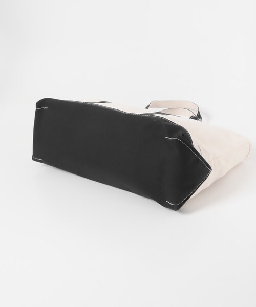 URBAN RESEARCH DOORS（アーバンリサーチドアーズ）の「L.L.Bean　ボートアンドトートオープントップ ラージ（トートバッグ・メンズ・BLACK/DARK GREEN/ORANGE・One）」の7枚目の写真