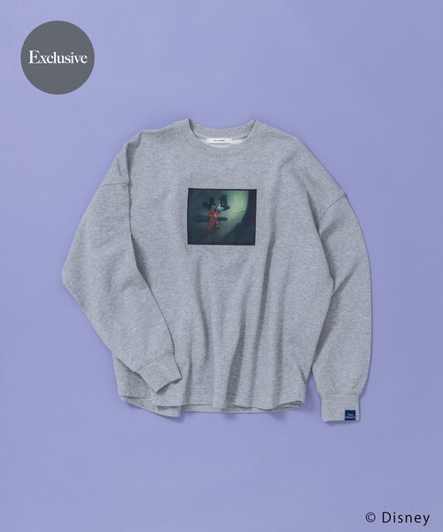 URBAN RESEARCH(アーバンリサーチ)の「別注/Disney/ビッグスウェット(スウェット・レディース・TOP GRAY/D.NAVY/RED・Free)」の4枚目の写真