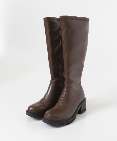ITEMS URBANRESEARCH（アイテムズ アーバンリサーチ）の「ストレッチロングブーツ（その他シューズ・レディース・BLK/BRN・S/M/L）」の14枚目の写真