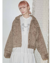 merry jenny | ステンカラエコーファーカバーオール(カバーオール)