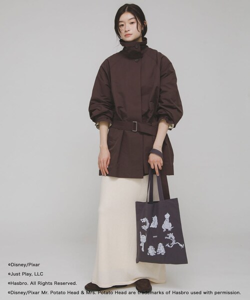 KBF（ケイビーエフ）の「TOYSTORY/トートバッグ（トートバッグ・レディース・IVORY/CHARCOAL・One）」の19枚目の写真