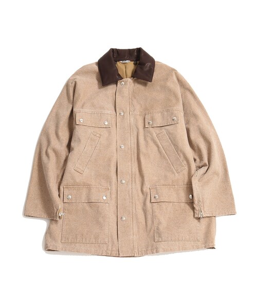 AURALEE/オーラリー】WASHED ORGANIC CANVAS HUNTING BLOUSON 【公式通販】