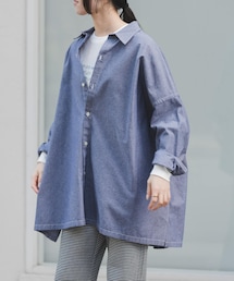 FORK&SPOON | FORK&SPOON　ビッグシャンブレーシャツ(シャツ/ブラウス)