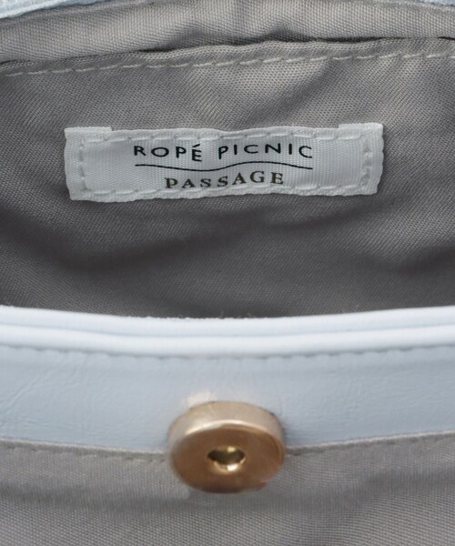 ROPE' PICNIC（ロペピクニック）の「リンクルエナメルミニショルダーバッグ（ショルダーバッグ・レディース・ブラック/キナリ/ブルー系・F）」の11枚目の写真