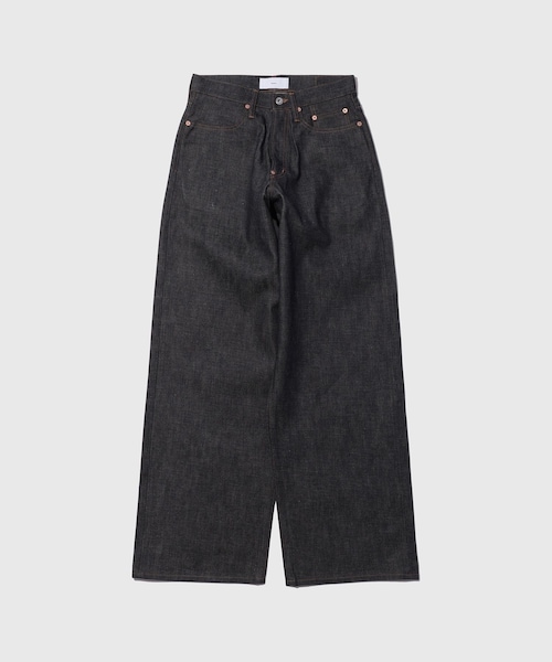 ADAM ET ROPE'(アダムエロペ)の「【SUGARHILL/シュガーヒル】MODERN DNEIM PANTS WIDE CUT(デニムパンツ・メンズ・ネイビー・30/32)」の1枚目の写真