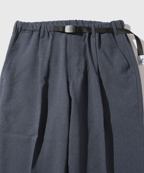 ADAM ET ROPE'（アダムエロペ）の「【別注】《GRAMICCI/グラミチ》2WAY STRETCH WIDE TAPERED CROPPED（スラックス・レディース・ブラック/チャコール/グレー/ブルー系・L/M/S/XL）」の18枚目の写真
