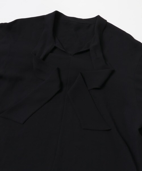 URBAN RESEARCH ROSSO（アーバンリサーチロッソ）の「ヴィンテージジョーゼットボータイブラウス（シャツ/ブラウス・レディース・OFF/BLACK・FREE）」の7枚目の写真