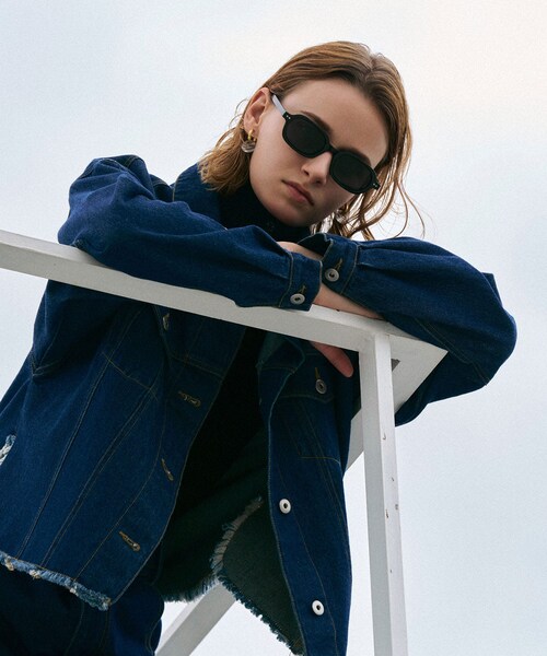 SENSE OF PLACE by URBAN RESEARCH(センスオブプレイスバイアーバンリサーチ)の「NUEF nuef0151(メガネ・レディース・BLACK/BLK×BRN/BROWN/BLK×GRAY・One)」の16枚目の写真