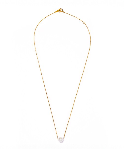 ROPE'（ロペ）の「【WEB限定】【les bonbon (ル ボンボン)】pearl chain necklace（ネックレス・レディース・ゴールド・F）」の6枚目の写真