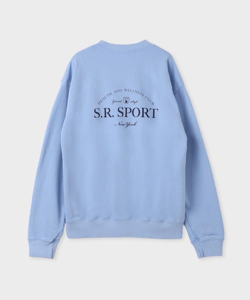 ROPE'(ロペ)の「【Sporty&Rich(スポーティー アンド リッチ)】WIMBLEDON CREWNECK|スウェット(スウェット・レディース・サックス・M/S)」の6枚目の写真