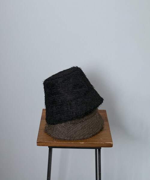 ADAM ET ROPE'(アダムエロペ)の「【La Maison de Lyllis(メゾンドリリス)】BELL(ハット・レディース・ブラック/ブラウン・F)」の8枚目の写真