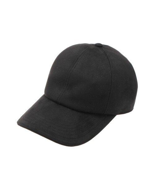 MERCURYDUO（マーキュリーデュオ）の「スエードキャップ（キャップ・レディース・ブラック/ブラウン・F）」の2枚目の写真