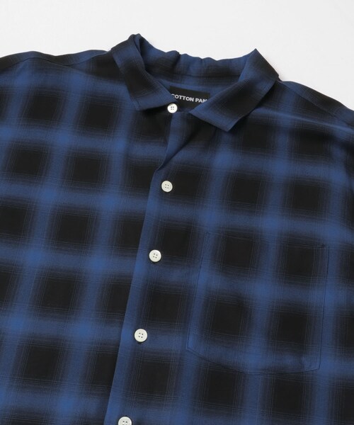 URBAN RESEARCH(アーバンリサーチ)の「COTTON PAN SOHOオンブレシャツロングスリーブ(シャツ/ブラウス・メンズ・BLACK/BLUE/BLU×BLK・2/3)」の15枚目の写真