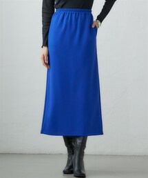 miclat | 大きいサイズ　カットソーロング丈ナロースカート　miclat(スカート)