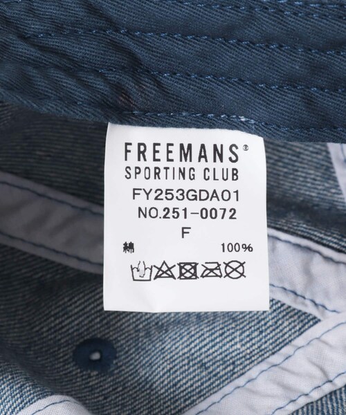 URBAN RESEARCH（アーバンリサーチ）の「FSC JP　DENIM CAP（キャップ・メンズ・ユーズド/ブリーチ・Free）」の7枚目の写真