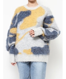 Ungrid | シャギージャカードニット(ニット/セーター)